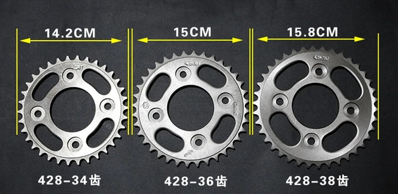 Pignon de moto 428-32T/34T/36T - 428 Chain avis et prix