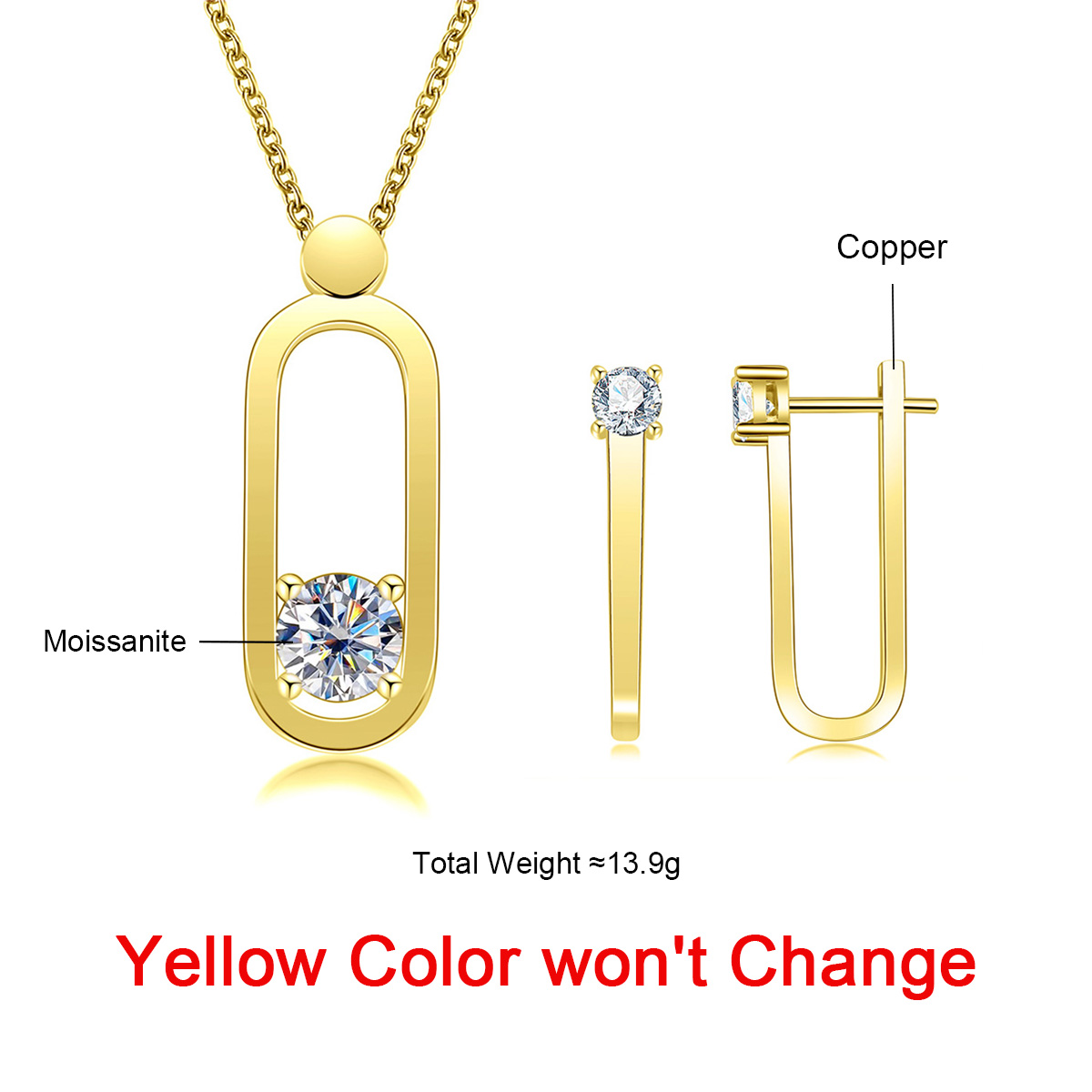 AnuJewel 2ct D couleur Moissan - Ansi Chain avis et prix