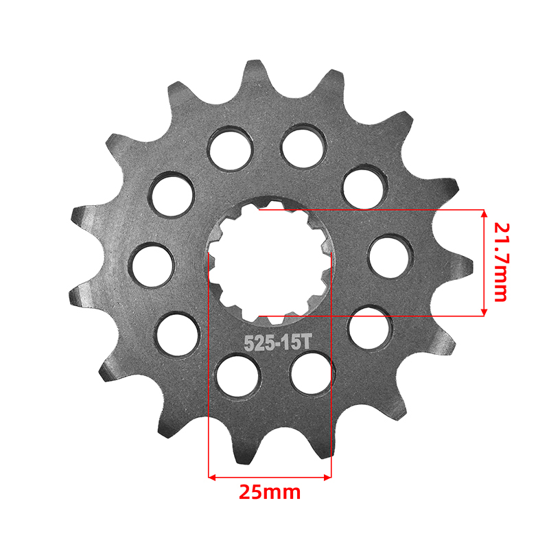 Pignon avant 525 15T 16T 17T p - 428 Chain avis et prix