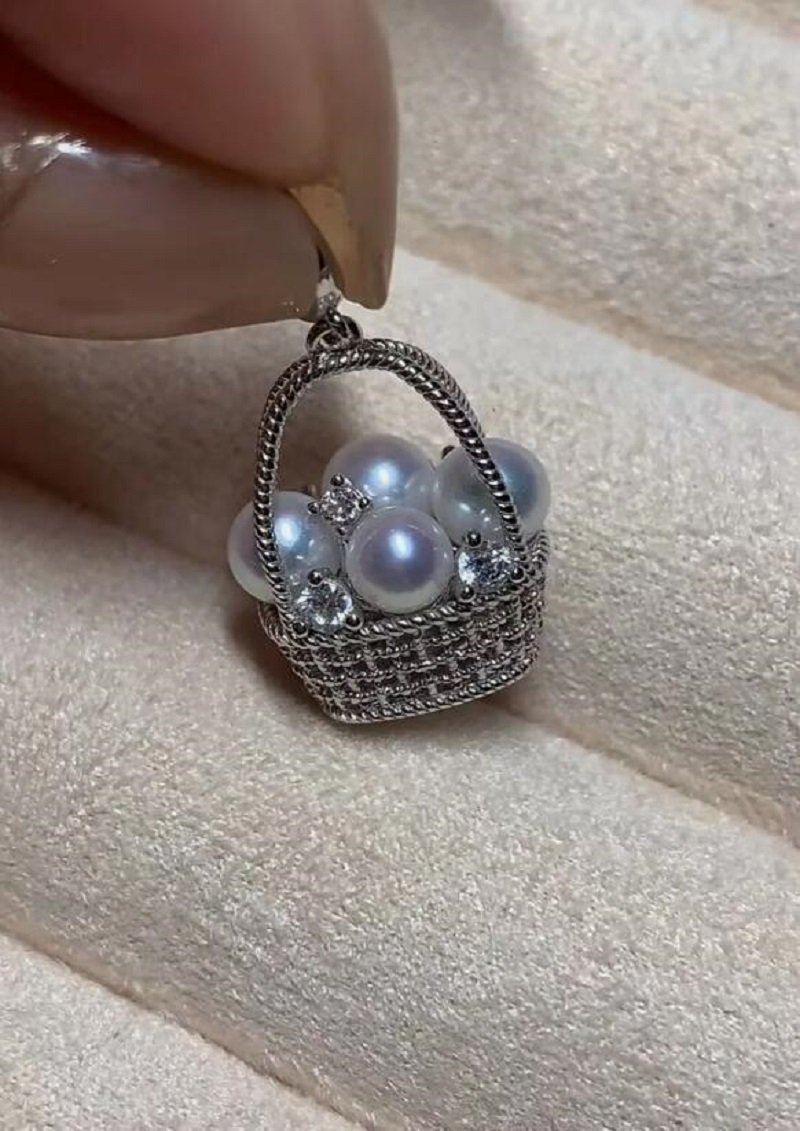 élégant pendentif en perles bl - 530 Chain avis et prix