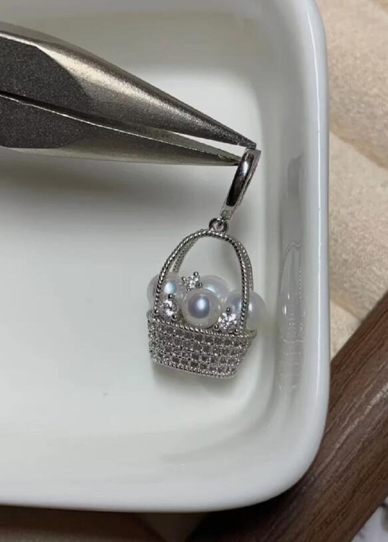 élégant pendentif en perles bl - 530 Chain avis et prix