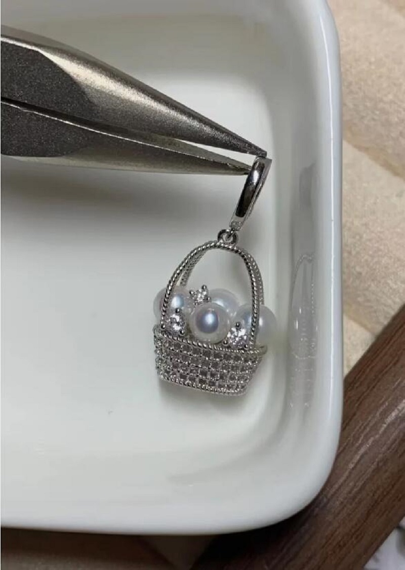 élégant pendentif en perles bl - 530 Chain avis et prix