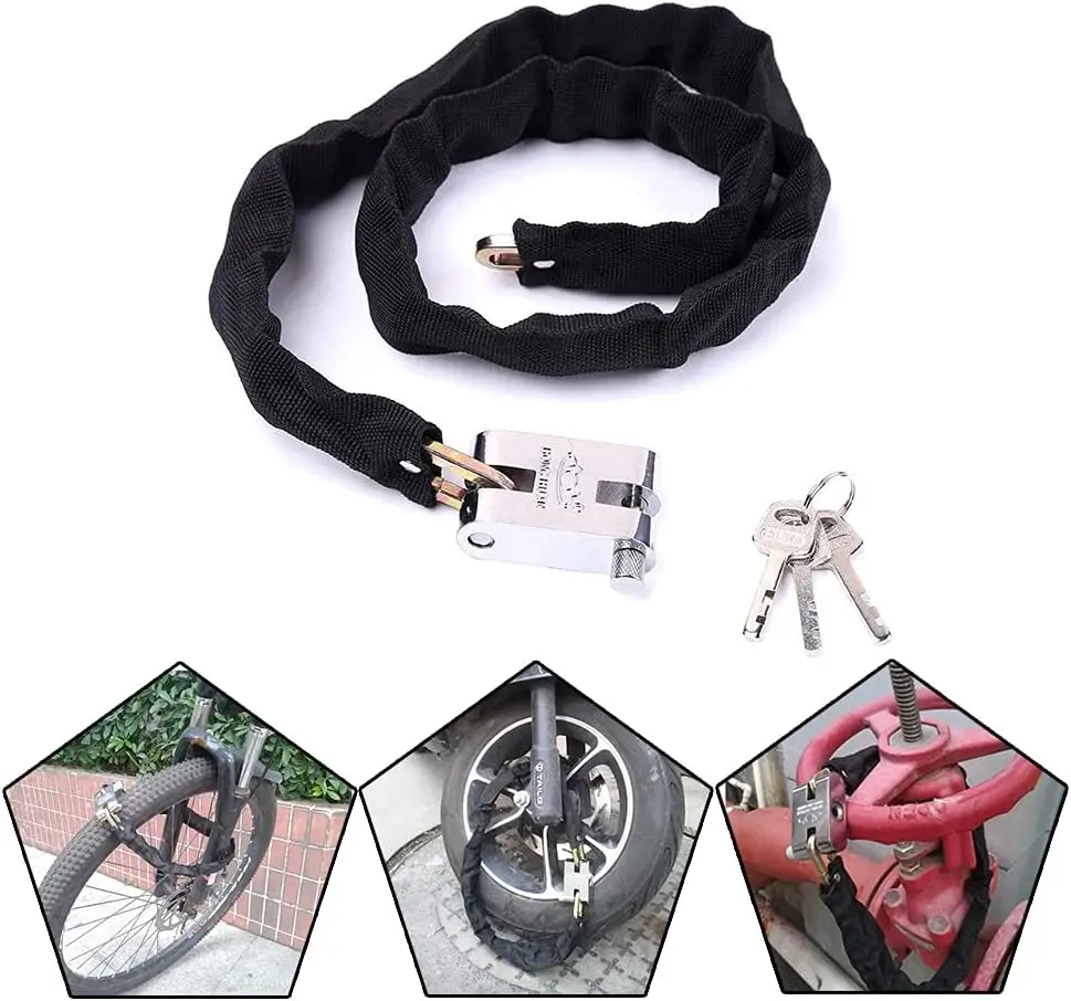 Antivol de moto et vélo robust - Bicycle Chain avis et prix